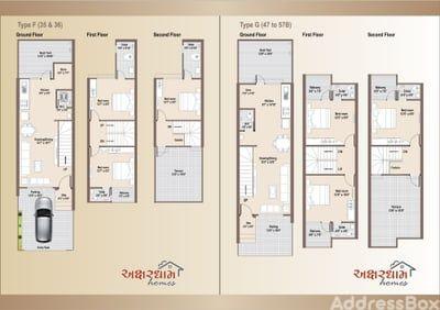AKSHARDHAM HOMES Floor Plan