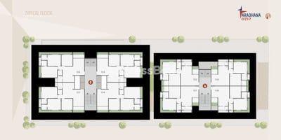 ARADHANA ARISE - Commercial Floor Plan