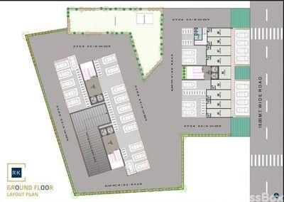 RADHE KRISHNA LAKE VIEW - Commercial Floor Plan