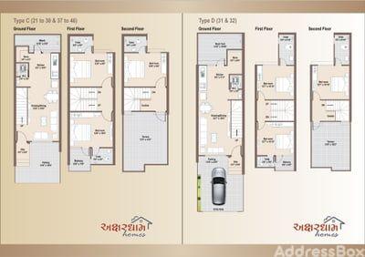AKSHARDHAM HOMES Floor Plan