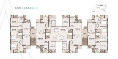 ABHILASHHA RESIDENCY PHASE 2 Floor Plan