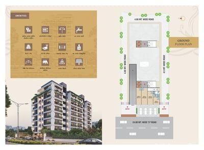 SANSKRUTI HEIGHTS - Commercial Cluster Plan