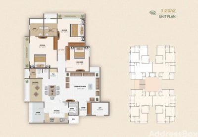 Nest Residency Floor Plan