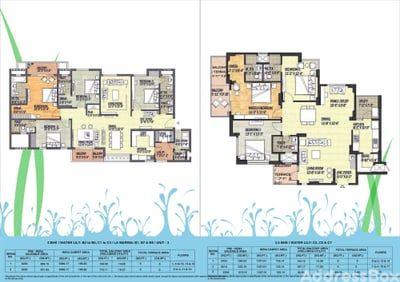 Water Lily Ph-4 (Towers - C5,C6,C11,C12) Floor Plan