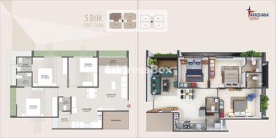 ARADHANA ARISE Floor Plan
