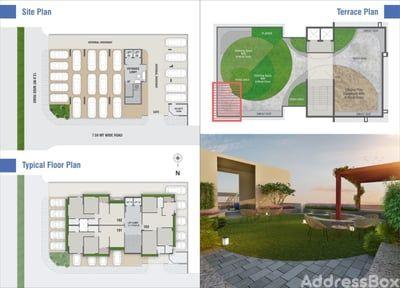 NILKANTH HEIGHTS Cluster Plan