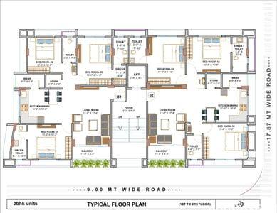 RUSHABH 927 Floor Plan