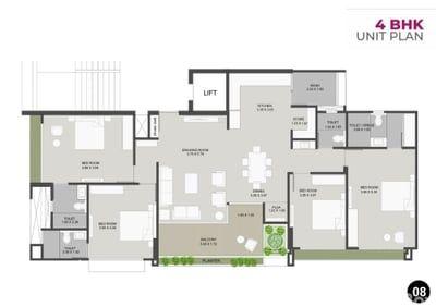 PRAMUKH VIYANA Floor Plan