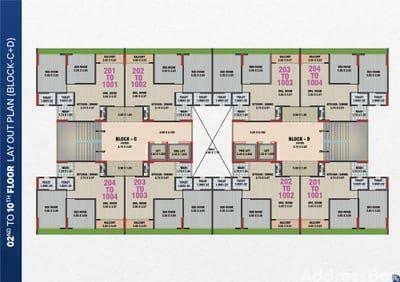 SARTHI HERITAGE 2 Floor Plan