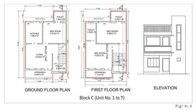 Aalap Bunglows Floor Plan