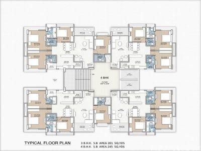 MODERN FLATS Floor Plan