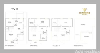 DIAMOND VILLA 4 Floor Plan