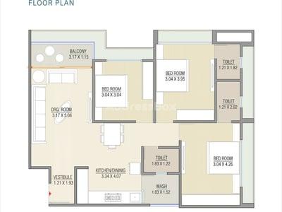 SHILPGRAM SKYLEAF Floor Plan