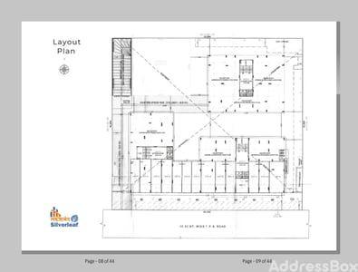 SAHAJANAND SILVERLEAF - Commercial Floor Plan