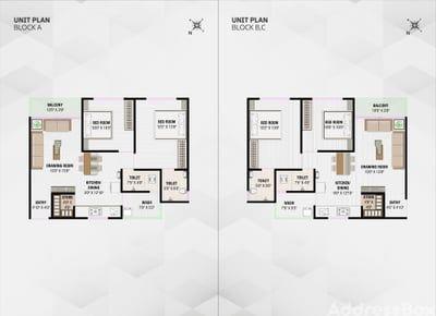 MERRIOTT TOWN Floor Plan
