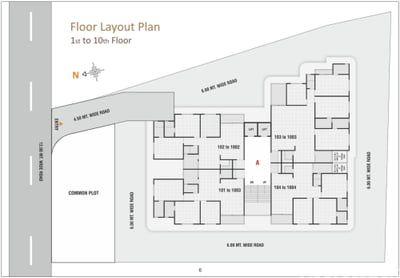 PAVITRA SKY Floor Plan