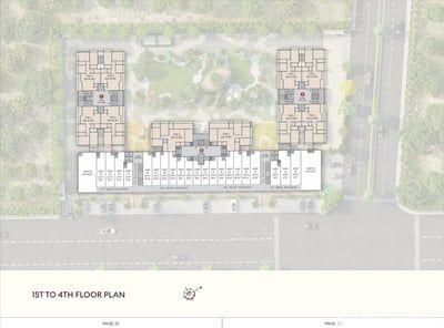 Vedant Skyway - Commercial Floor Plan