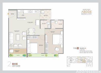 Nirvana Abode Floor Plan