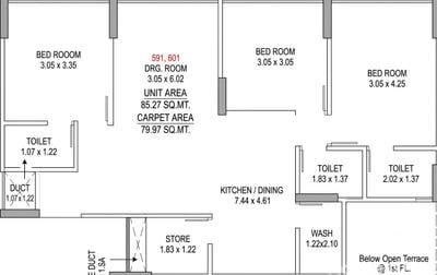 RAINBOW SOUTH WIND Floor Plan
