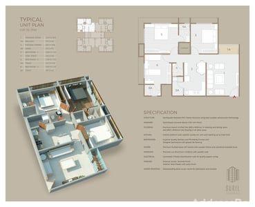 Suril Apartments Floor Plan