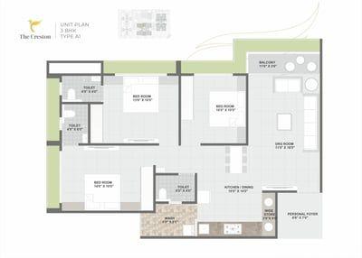 THE CRESTON Floor Plan