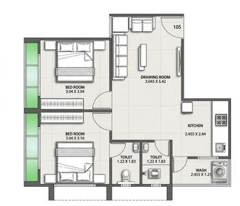 PUSHPAK-2 Floor Plan