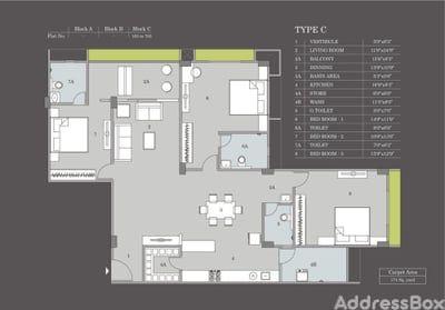 RUJUVALIKA Floor Plan