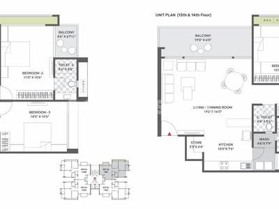 SEVENTH ORCHID Floor Plan
