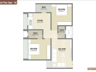 DIVYLAKSH ELEGANCE Floor Plan
