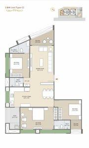 SAKETHAM LAKEVIEW Floor Plan