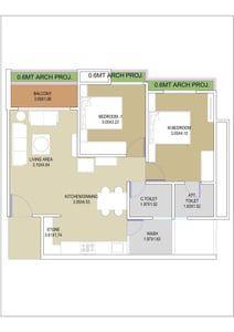 Paarijat Pransh Floor Plan