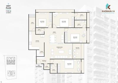 KAZMAIN-14 Floor Plan
