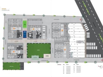 SHYAM SHAYONA FAIRMONT - Commercial Floor Plan