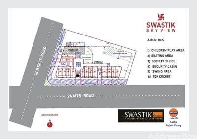 SWASTIK SKYVIEW Cluster Plan