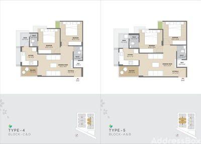 RADHIKA RESIDENCY Floor Plan