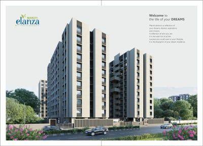 2 BHK Flats / Apartments for Sale in New Maninagar Ahmedabad | MARUTI ELANZA