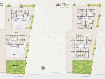 HAMMASH RESIDENCY BLOCK A & C Floor Plan