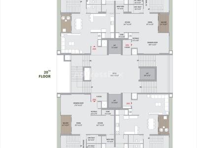 Shivalik Greenfield Floor Plan