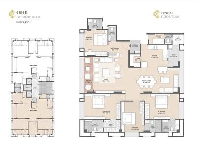 SHALIGRAM LUXURIA Floor Plan