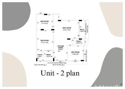 MOHAK APARTMENT Floor Plan