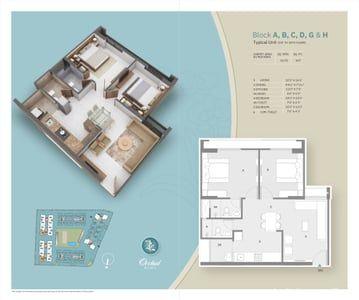 ORCHID BLUES Floor Plan