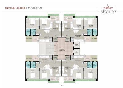 MADHAV SKYLINE Floor Plan