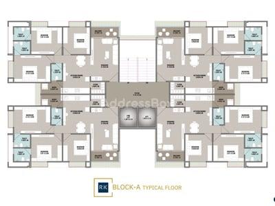 RADHE KRISHNA LAKE VIEW Floor Plan