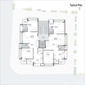 SHYAM PARIJAAT Floor Plan