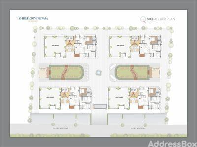 SHREE GOVINDAM RESIDENCY Floor Plan