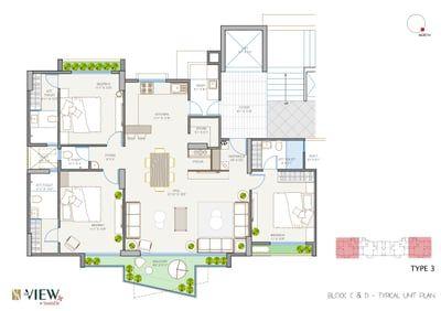 THE VIEW Floor Plan