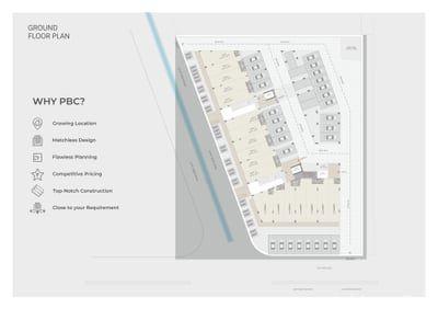 PAARIJAT BUSINESS CENTER Floor Plan