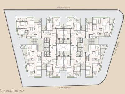 Komal Luxuria Floor Plan