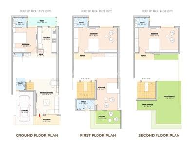 AWADH HOMES Floor Plan