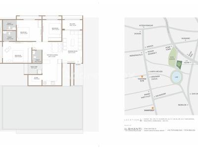 SHANTIDEEP 3 Floor Plan